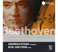 Beethoven – Sonates pour violoncelle Op. 102 – Bagatelles Opp. 119 et 126 – CD – Harmonia Mundi