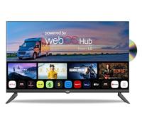 Téléviseur Cello C3224WSF 12 Volts 32 Pouces, Smart TV de Voyage sans Cadre avec Lecteur DVD, WebOS Ultra-Rapide, Bluetooth, Netflix, Prime Video, Apple TV+, DAZN, Pluto