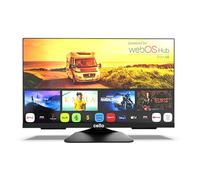 Cello Téléviseur de Camping Intelligent 24 Pouces 12 Volts - avec LG WebOS, Triple Tuner, Bluetooth, Disney+, Netflix, Apple TV+, Prime Video - Équipé de Ports HDMI, optiques, RF et USB