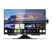 Cello Téléviseur Intelligent sans Cadre C1924WSF 12V 19 Pouces avec Lecteur DVD intégré, WebOS Play Ultra-Rapide, Haut-parleurs Pitch Perfect, Bluetooth, Petit téléviseur pour Camping-Cars