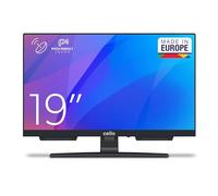 Cello Téléviseur LED C1924SH 19 Pouces avec réception DVB-T et Satellite, 230 V, Non connecté, Enregistrement USB de la télévision en Direct, Son Parfait, idéal pour Les Petites pièces
