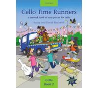 BLACKWELL K. - Cello Time Runners (Second Book) para Violoncello (Inc.CD)
