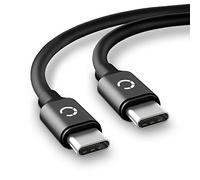 CELLONI Câble USB Transfert de Charge Rapide Compatible avec iPhone 15,MacBook Pro/Air M2,iPad Pro 12.9/iPad Air/Mini 6,Samsung S24 S23 S22 S21/A13 A23 A33,Huawei, Xiaomi etc
