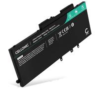 CELLONIC 1x Batterie Compatible avec Dell Latitude 5490, 14, 5491 | 1x, (6000mAh, 7.6V, Lithium Ion), Ordinateur portable Batterie pour Dell Latitude 5290, GJKNX, Latitude 14 5490