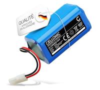 CELLONIC 1x Batterie pour Aspirateur Compatible avec Xiaomi Robot Vacuum E12, Compatible avec Neatsvor X500, Compatible avec Xiaomi Mi Robot Vacuum Mop Essential, H18650CH-4S1P - (3000mAh, 14.8V)