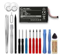 CELLONIC 1x Batterie pour Console de Jeux Compatible avec Sony PS Vita (PCH-1000 / PCH-1004), PS Vita (PCH-1100 / PCH-1104), SP65M - (2200mAh, 3.7V) + kit d'outils