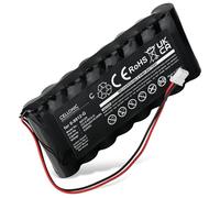 CELLONIC 1x Batterie pour Domotique/Smart Home Compatible avec Visonic Powermax Pro, GP180AAH8BMX - (2000mAh, 9.6V)