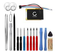 CELLONIC 1x Batterie pour GPS/Navigation Compatible avec Garmin Edge 130, Edge 130 Plus, 3LA037240, 361-00086-02 - (150mAh, 3.7V) + kit d'outils