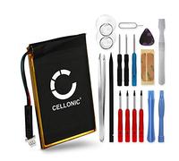 CELLONIC 1x Batterie pour GPS/Navigation Compatible avec Garmin Edge 705, Edge 605, Nüvi 465, 361-00019-12 - (1250mAh, 3.7V) + kit d'outils