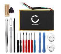 CELLONIC 1x Batterie pour GPS/Navigation Compatible avec Garmin Nüvi 245W, nüvi 1390T, Nüvi 1490, 361-00019-12 - (1250mAh, 3.7V) + kit d'outils