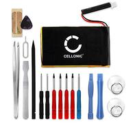 CELLONIC 1x Batterie pour GPS/Navigation Compatible avec Garmin nüvi 255, Edge 705, Nüvi 200, 010-00621-10 - (1250mAh, 3.7V) + kit d'outils