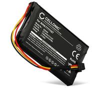 CELLONIC 1x Batterie pour GPS/Navigation Compatible avec Tomtom Go 600, Go 610, Navigator 6, AHA11111010 - (1100mAh, 3.7V)