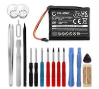 CELLONIC 1x Batterie pour GPS/Navigation Compatible avec Tomtom Start 52 Europe Traffic, Start 52, Start 52 Lite, VF6F - (1000mAh, 3.7V) + kit d'outils 17pcs