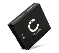 CELLONIC 1x Batterie pour GPS/Navigation Compatible avec TwoNav Aventura 2 Plus, Aventura 2, Aventura 2 Plus Motor, PL165562 - (5200mAh, 3.7V)