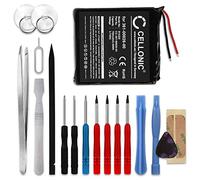 CELLONIC 1x Batterie pour Montre connectée et Bracelet de Fitness Compatible avec Garmin Forerunner 305, Forerunner 205, 361-00026-00 - (700mAh, 3.7V) + kit d'outils