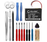 CELLONIC 1x Batterie pour Montre connectée et Bracelet de Fitness Compatible avec Garmin Forerunner 920XT, 361-00078-00 - (300mAh, 3.7V) + kit d'outils 17pcs