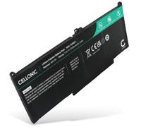 CELLONIC 1x Batterie pour Ordinateur Portable Compatible avec Dell Latitude 14 7400, Latitude 5300, Latitude 5310, MXV9V - (7200mAh, 7.6V)