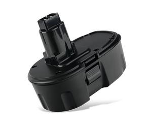 CELLONIC 1x Batterie pour Outil Compatible avec Dewalt DC618 / DC618KB / DC618KN, DC390 / DC390KB / DC390KL / DC390N, DC390, DE9098 - (3000mAh, 18V)
