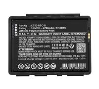 CELLONIC 1x Batterie pour Scanner de Codes Barres Compatible avec Honeywell CT60, CT50, Dolphin CT60, Compatible avec Dolphin CT50-BTSC - (4700mAh, 3.8V)