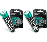 CELLONIC 2X AAA Batterie Téléphone Fixe 2X AAA 1000mAh - Compatible avec Siemens Gigaset A400, A415, C430, CL660, S810 - NiMH Rechargeable (Lot de 2)