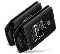 CELLONIC 2X Batterie Compatible avec Ascom D81, 660273, DH5, 1220187 | 1100mAh, 3.7V, Lithium Ion pour Aastra DT433, DT413, Ascom 660273, DH5, DH5-AABAAA/2E, 660273/1B