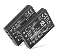 CELLONIC 2X Batterie Compatible avec Besteker Pro 4K AC1, Ordro NP-120