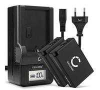 CELLONIC 2X Batterie Compatible avec Canon EOS 200D, 250D, 750D, M3, LC-E17