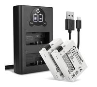 CELLONIC 2X Batterie Compatible avec Canon EOS 550D, 600D, 650D, LC-E8