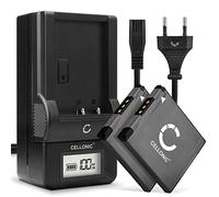 CELLONIC 2X Batterie Compatible avec Canon IXUS 285 HS, 185, 145, CB-2L | 600mAh, 3.7V, Lithium Ion pour Canon IXUS 160, PowerShot SX430 IS, 132, 130, 190, 155, A2300, PowerShot ELPH 110 HS, 265, 125