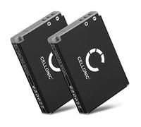 CELLONIC 2X Batterie Compatible avec Canon PowerShot SX210 is, SX200, NB-5L | 1120mAh, 3.7V, Lithium Ion pour Canon PowerShot SX220 HS, SX230, Digital IXUS 90 IS, 870, 980, 860, 850, Digital IXUS 900 Ti