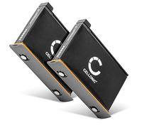 CELLONIC 2X Batterie Compatible avec Insta360 One X2, CINOSBT, CINOSBT/A | 1700mAh, 3.85V, Lithium Ion