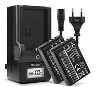 CELLONIC 2X Batterie Compatible avec Kodak Easyshare DX6490, KLIC-5001 | 1400mAh, 3.7V, Lithium Ion pour Kodak Easyshare DX7440, DX7590, P880, P850, Z730, Z7590, P712, Z760