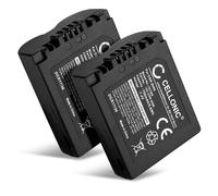 CELLONIC 2X Batterie Compatible avec Leica D-LUX 2, 3, 4, V-LUX 1, BP-DC5