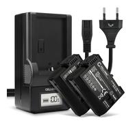 CELLONIC 2X Batterie Compatible avec Nikon 1 V1, D500, D600, D610, EN-EL15