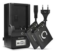 CELLONIC 2X Batterie Compatible avec Nikon Coolpix A100, A300, S32, EN-EL19