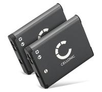 CELLONIC 2X Batterie Compatible avec Nikon Coolpix A100, A300, S32, EN-EL19