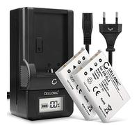 CELLONIC 2X Batterie Compatible avec Nikon Coolpix P510, P500, P520, en-EL5