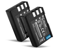 CELLONIC 2X Batterie Compatible avec Nikon D3000, D5000, D40, D60, en-EL9 | 1000mAh, 7.4V, Lithium Ion pour Nikon D40x, EN-EL9A, EN-EL9E