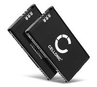 CELLONIC 2X Batterie Compatible avec Nintendo 3DS XL, New, SPR-001