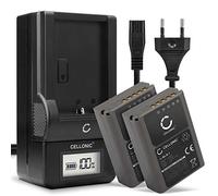 CELLONIC 2X Batterie Compatible avec Olympus Om-D E-M1, E-M5, Pen-F, BCN-1 | 1140mAh, 7.4V, Lithium Ion pour Olympus OM-D E-M5 Mark II, Pen E-P5, BLN-1