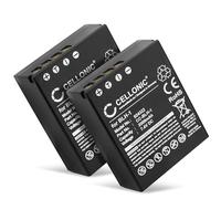 CELLONIC 2X Batterie Compatible avec Olympus Om-D E-M1 Mark II, BLH-1