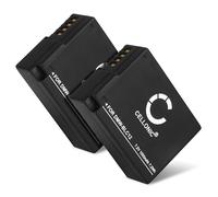 CELLONIC 2X Batterie Compatible avec Panasonic Lumix DC-G90, DMW-BLC12