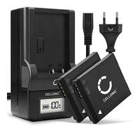 CELLONIC 2X Batterie Compatible avec Panasonic Lumix DMC-FH2, DE-A92A | 700mAh, 3.6V, Lithium Ion pour Panasonic Lumix DMC-FH24, DMC-FH25, DMW-BCK7, DMW-BCK7E, NCA-YN101H