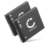 CELLONIC 2X Batterie Compatible avec Panasonic Lumix DMC-FH2, DMC-FH4