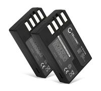 CELLONIC 2X Batterie Compatible avec Pentax K-30, K-50, D-Li109