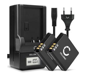 CELLONIC 2X Batterie Compatible avec Ricoh Caplio GX100, R3, R30, R4, DB-60
