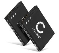 CELLONIC 2X Batterie Compatible avec Sanyo Xacti VPC-CA100, VPC-CA102