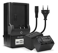 CELLONIC 2X Batterie Compatible avec Sony AX53 4K HANDYCAM FDR-AX53