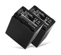 CELLONIC 2X Batterie Compatible avec Sony AX53 4K HANDYCAM FDR-AX53