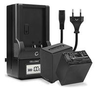 CELLONIC 2X Batterie Compatible avec Sony AX53 4K HANDYCAM FDR-AX53